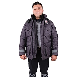 Yalın Üniforma Özel Güvenlik  Kaban İç Ve Dış Kısım