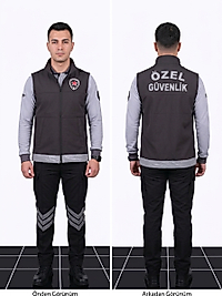Yalın Üniforma Özel Güvenlik Softshell Yelek